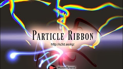 Particle Ribbon v1.06 (Unity 5.6 free effect library)