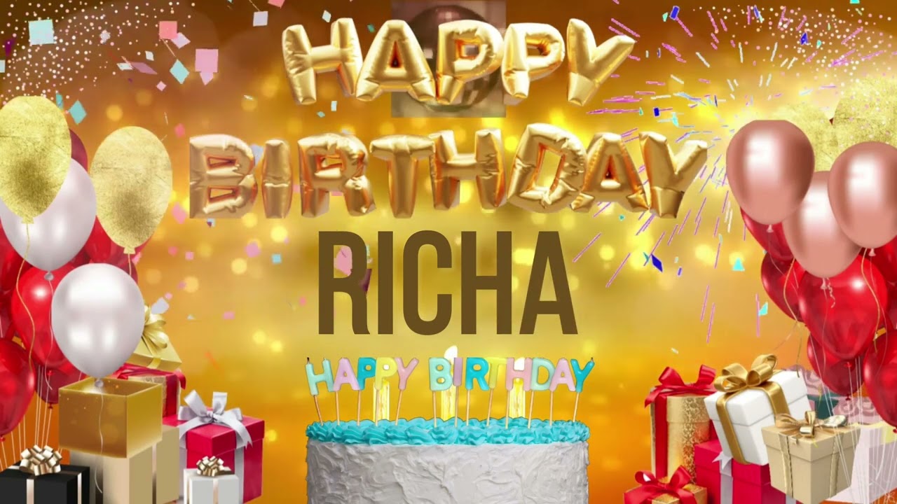 RiCHA   Happy Birthday Richa