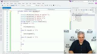 C# Programming with Bob Tabor - 12  While Iteration Statement