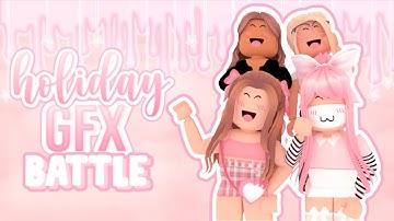holiday GFX battle || ft. mudita, seqshell & aurialiana || wraiinbow♡