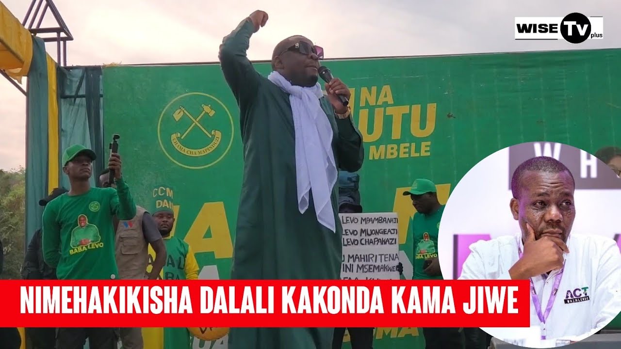 TAZAMA: BABA LEVO ATOBOA SIRI NZITO INAYOMKONDESHA ZITTO KABWE 