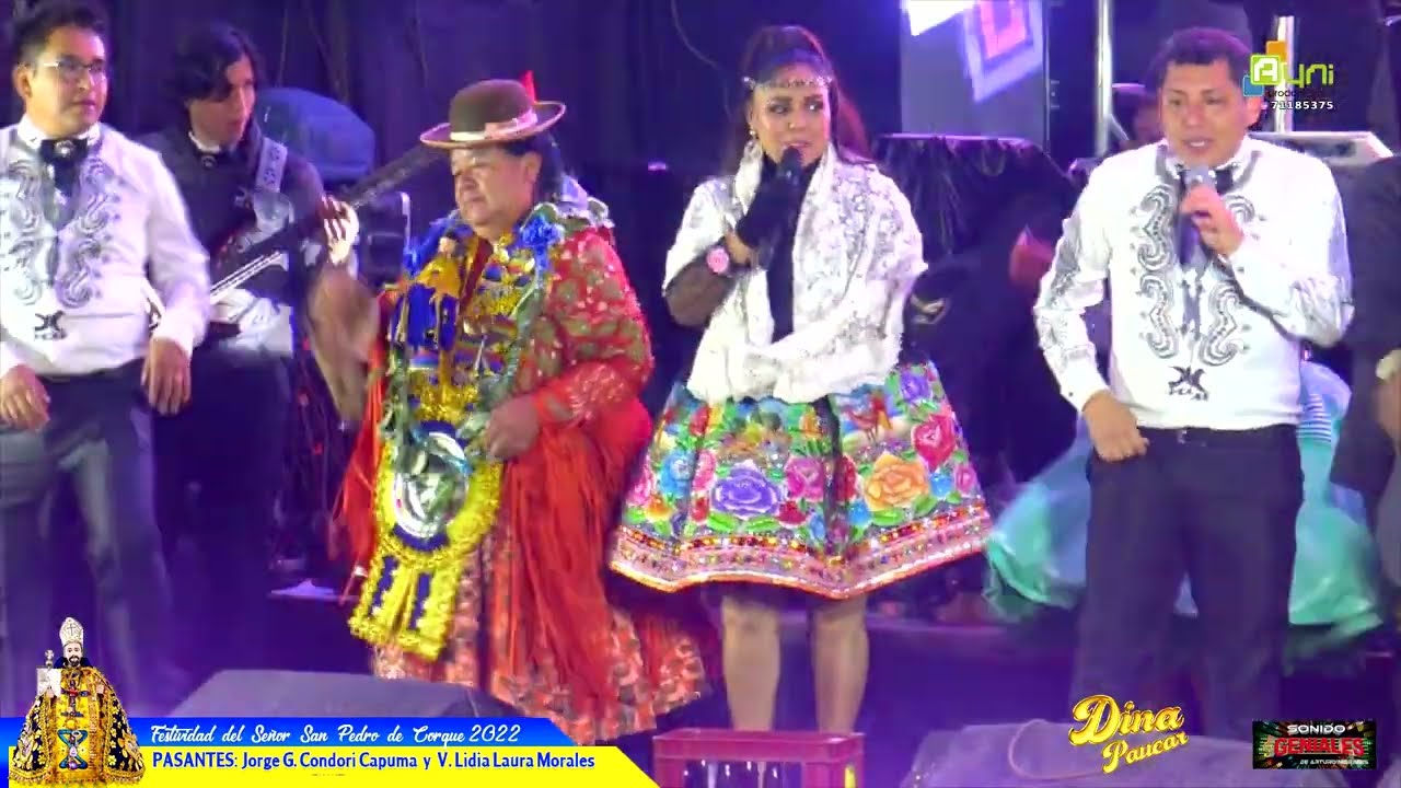 DINA PAUCAR en Vivo / Festividad de San Juan y San Pedro - Corque 2022 (Parte 2)