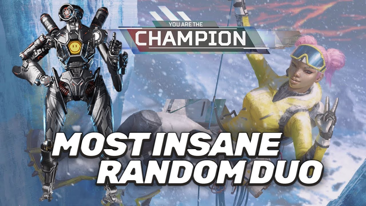 #1 TOTAL KILLS APEX LEGENDS | MOST INSANE RANDOM DUO?! | Apryze