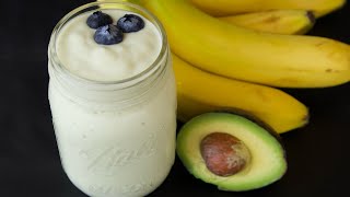 AVOCADO BANANA SMOOTHIE FOR WEIGHT GAIN | RESULT IN LESS THAN A WEEK | HEALTHY RECIPE