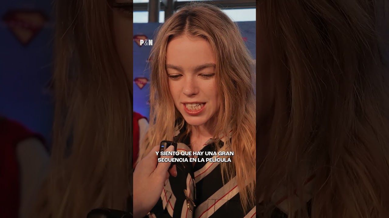 Dos preguntas rápidas para Milly Alcock y Craig Gillespie. Acá sus respuestas👀. #PalomaYNacho