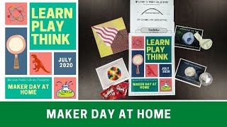 Maker Day at Home | Berwick Public Library