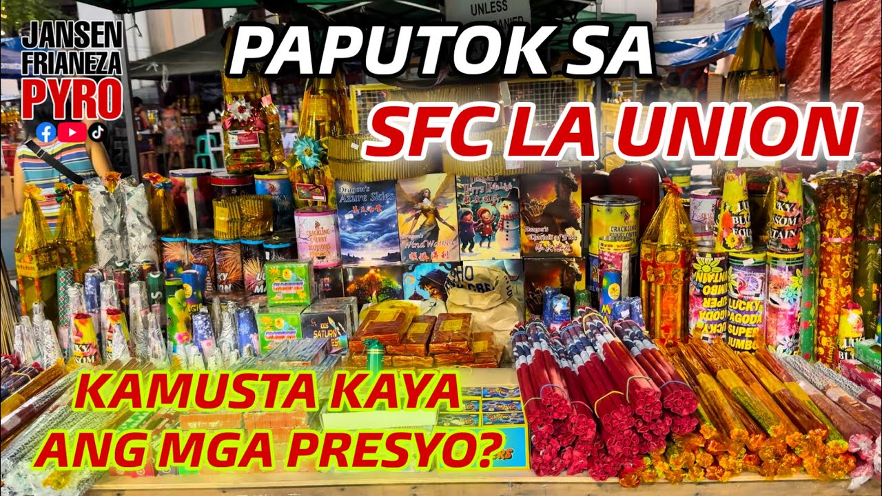 BENTAHAN NG PAPUTOK SA SFC PLAZA LA UNION | DECEMBER 28, 2025