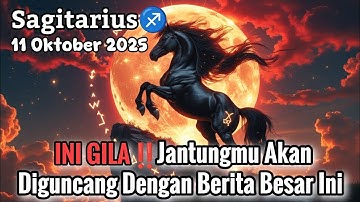 Sagitarius♐ INI GILA‼️Jantungmu Akan Diguncang Dengan Berita Besar Ini Oktober 2025 - Planet Zodiak
