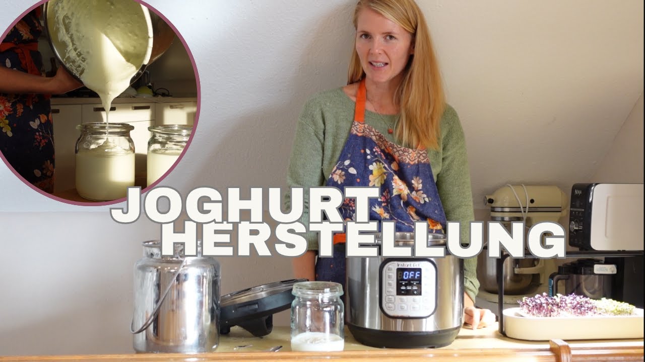 So stellst du dir deinen eigenen cremigen Naturjoghurt her! I Gesund und Kind