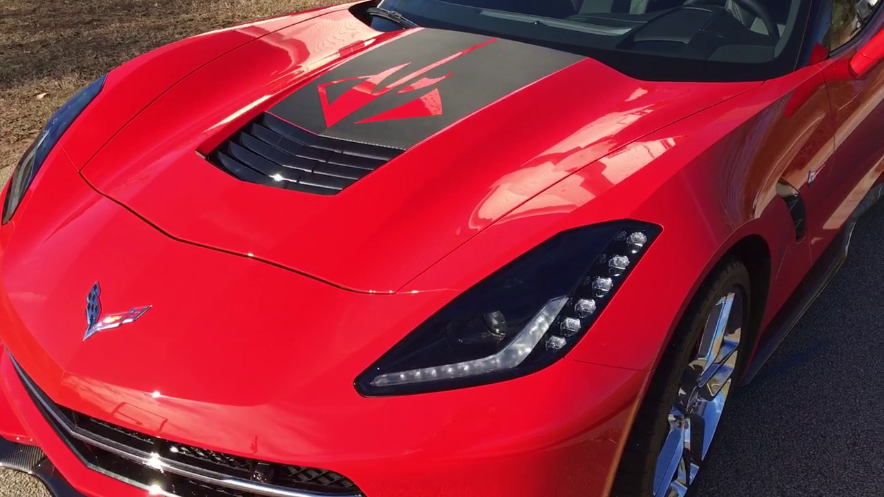 Red corvette ceramic coating paint correction Gotcha LOOK'n Good