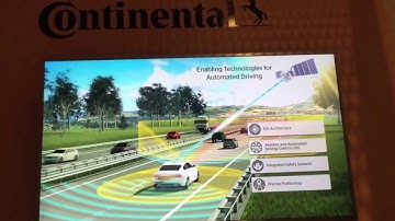 Continental enabling technologies for automated driving for future automobiles Consumer Electronics
