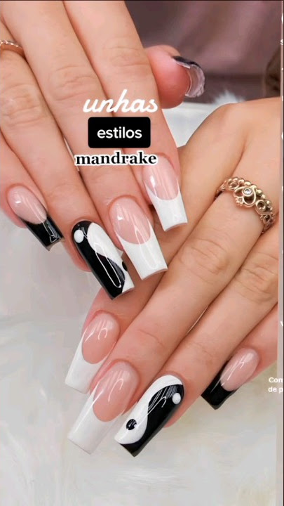 2 IDEIAS DE UNHAS  Edit Satisfy - Descubra a magia das unhas mandraka!  🌟💅✨ #inspiração #unhas #art 