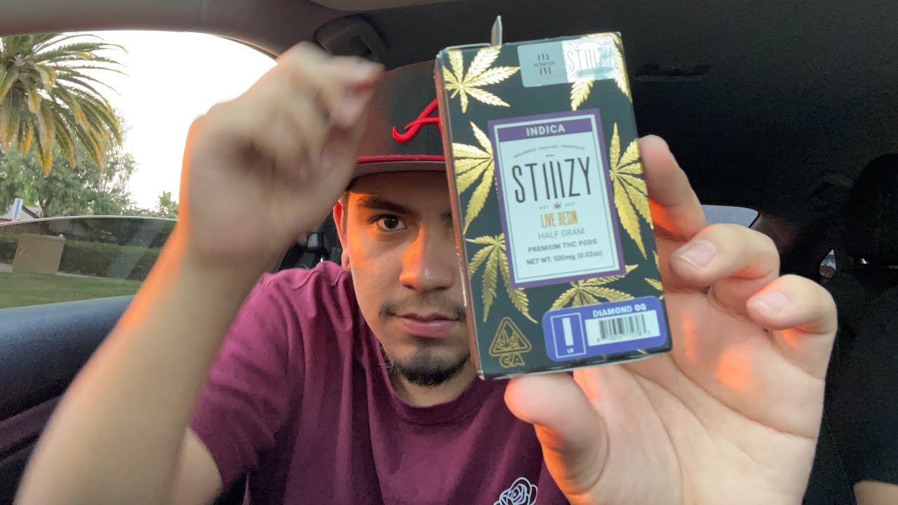 Stiiizy Live Resin Pods In 2021.. (Diamond OG)