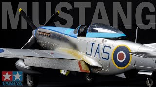 Tamiya's 1/48 P-51D Mustang (RAF) | Full Build | 4K