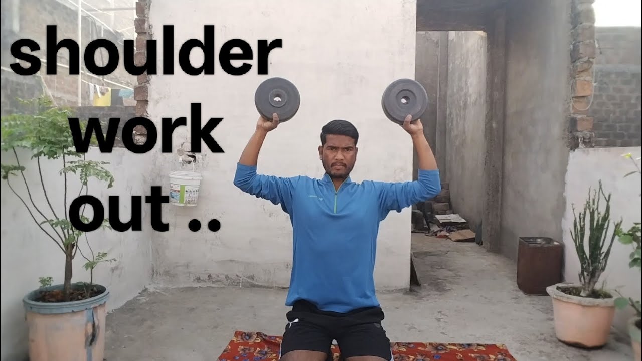 Shoulder home work out #excercise #gym #2026..
