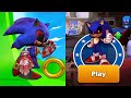 Sonic Dash Sonic Exe Fully Upg New Runner Mod Apk All 52 Characters Unlocked Android Gameplay 
