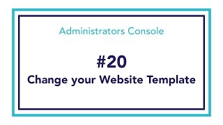 Administrator Console Guide - #20 Profile
