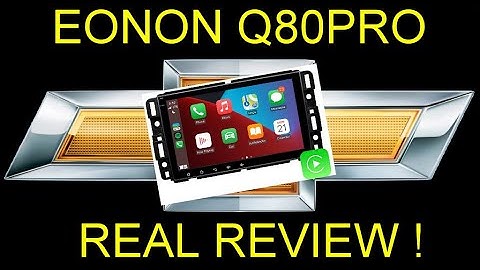Eonon Q80PRO Touchscreen 2023 Stereo Post-install Review and feature overview