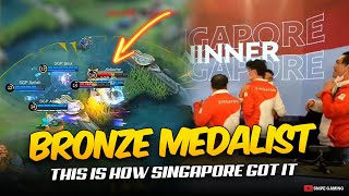 THIS IS HOW SINGAPORE GOT THE BRONZE IN 31st SEA GAMES..🤯