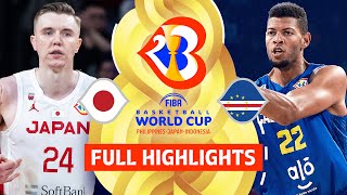 Japan 🇯🇵 vs Cape Verde 🇨🇻 | Full Game Highlights