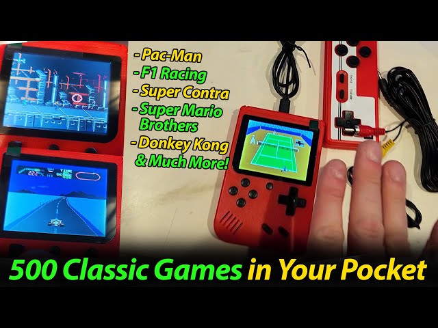 Best Christmas Toys - 500 Retro Games - 2 Player RETRO Gaming