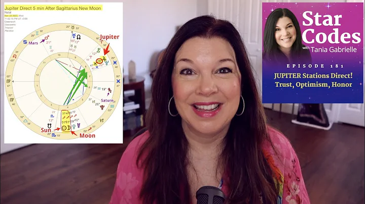 JUPITER Stations DIRECT 5 MINUTES After Sagittariu...