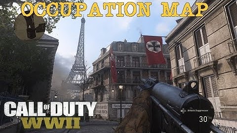 Call Of Duty WW2 The Resistance DLC | Occupation Map Showcase