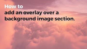 V2 - Add Background Image with Overlay in Cornerstone