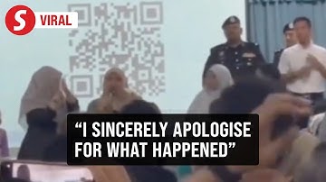 Principal apologises to parents after fatal stabbing, fights back tears
