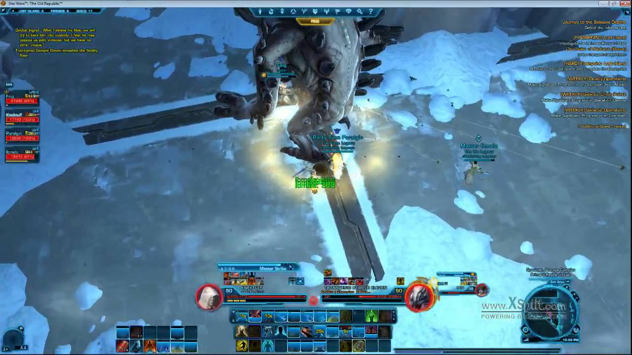 Transgenic sample eleven lost island Hardmode