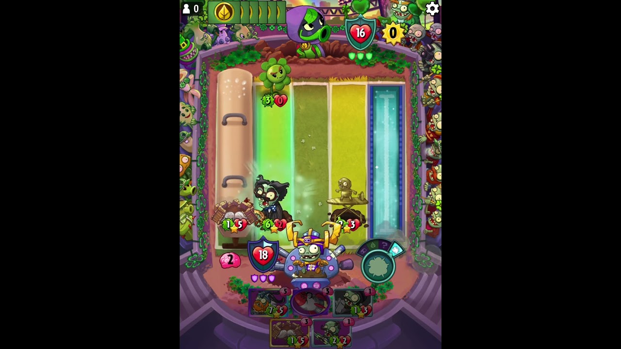PvZH Daily Challenge 2026.2.22 Gameplay Highlight #gameplay  #pvzh #pvz #shorts #games #pvzheroes