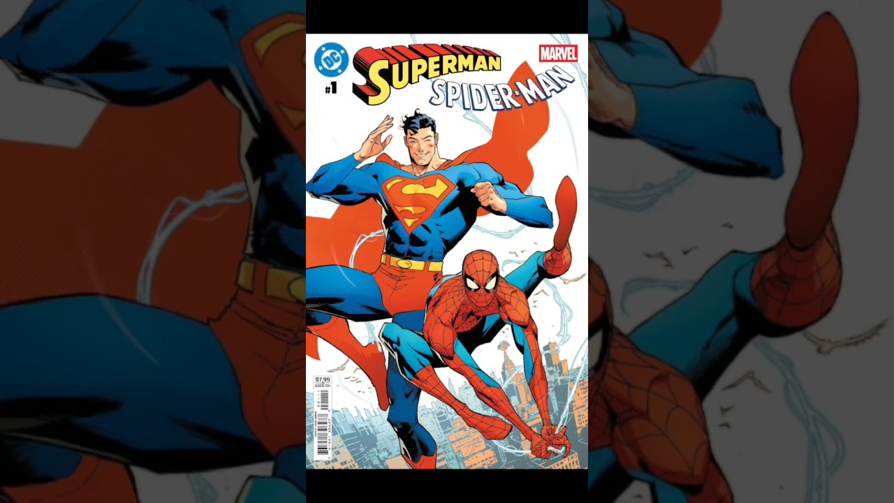 SUPERMAN AND SPIDER-MAN FINALLY TOGETHER #dccomics #marvel #markwaid
