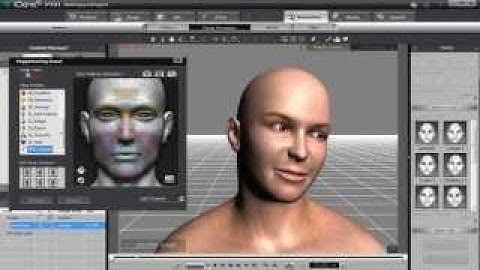 3DXchange5 Tutorial Importing Facial Morph Target Data from Daz Studio