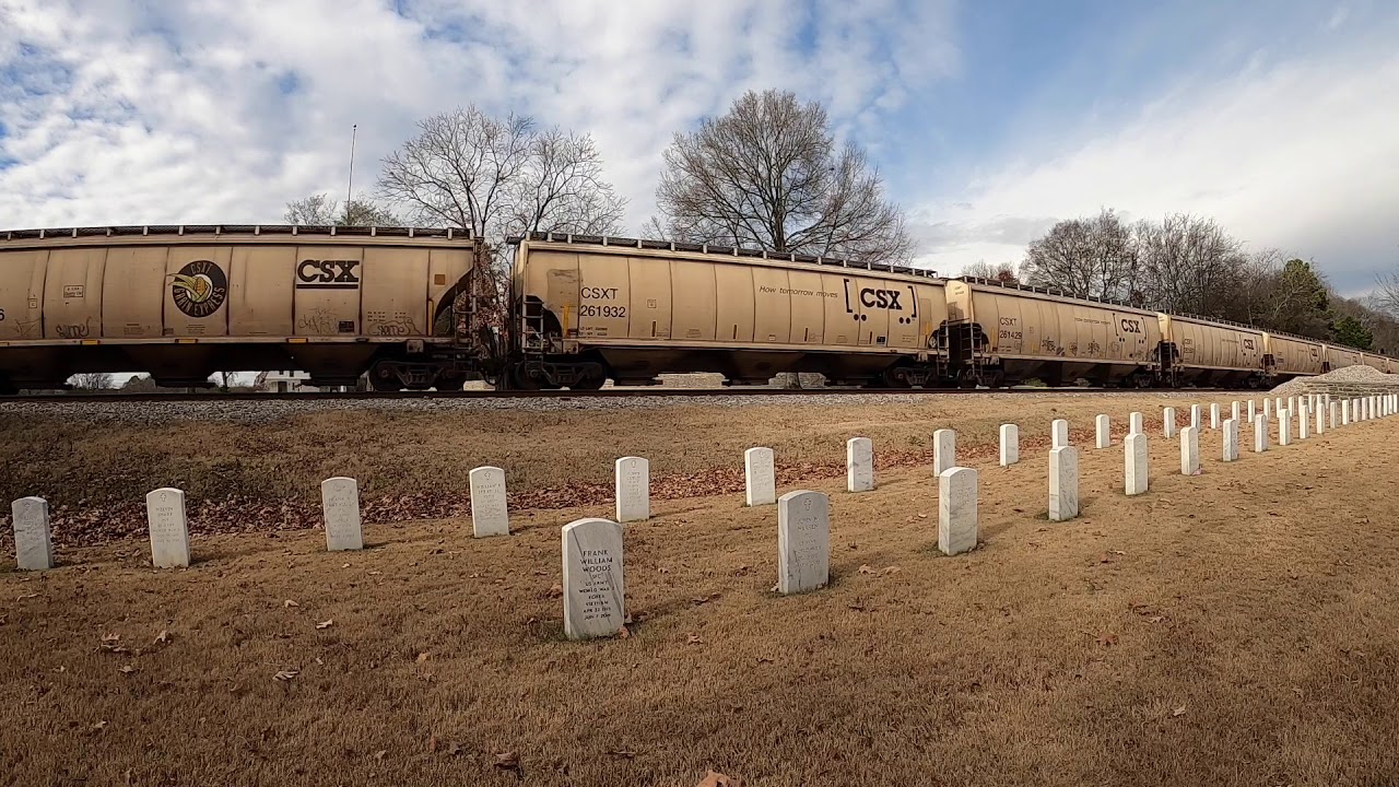 CSX Grain Train Building a 24000 TON Monster Due to Tunnel Collapse