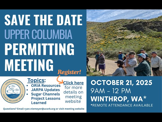 2025 Fall Permitting Meeting (Winthrop, WA)