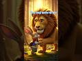 “जंगल की सबसे अनोखी दोस्ती 🐰🦁”! Jangal Ki Sabase Anokhi Dosti #shorts #viral #khargosh #lion