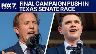 Ken Paxton makes stop in Georgetown as polls show tight Texas Senate race