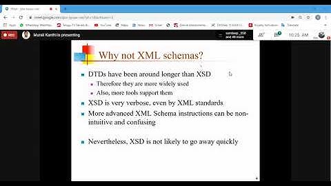 Web Technologies WT XML Concept Lecture Video Part 2