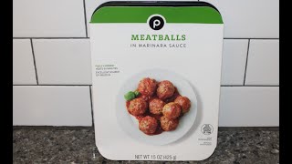 Publix Meatballs in Marinara Sauce Review
