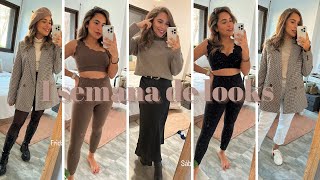 MIS LOOKS DE LA SEMANA | armario cápsula y unboxing de WISKII