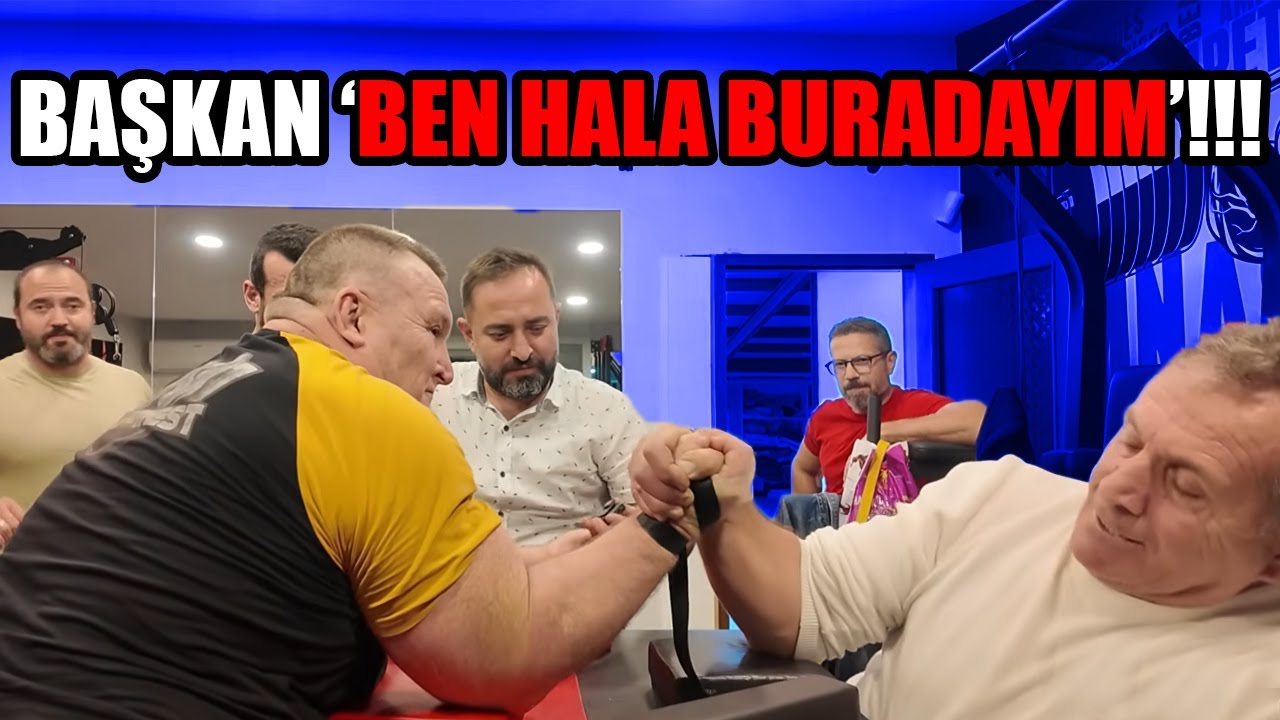 NİYAZİ BAŞKAN BİLEK GÜREŞİ ANTRENMANI