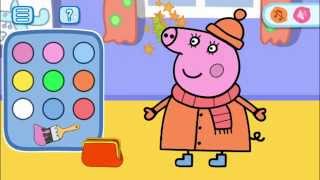 Peppa Pig Mini Games Coloring - best app demos for kids screenshot 3