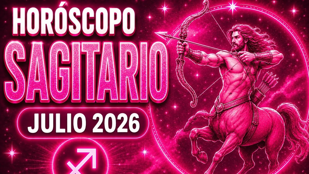 ♐ SAGITARIO JULIO 2026: ¡UN CAMBIO BRUTAL LLEGA A TU VIDA! Amor, Dinero ...