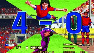 Neo Geo Cup 98 - Chile - World Champion - (ARCADE) - Level 8 - 1 Credit - Undefeated