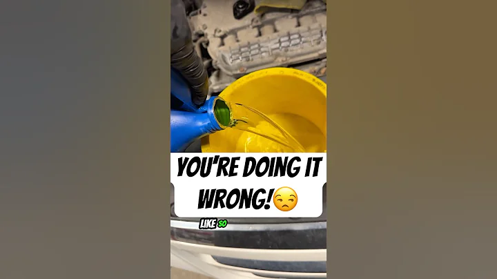 Bleed Your Coolant the RIGHT Way! #mechanic