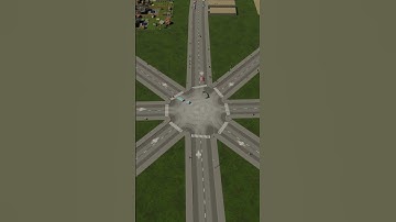 16 Road Junction In Cities Skylines 2 🛣️ #Shorts