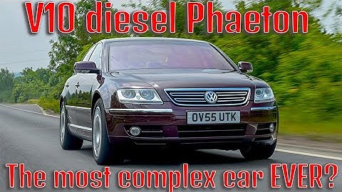 VW Phaeton V10 The most complex engine in the most complex car