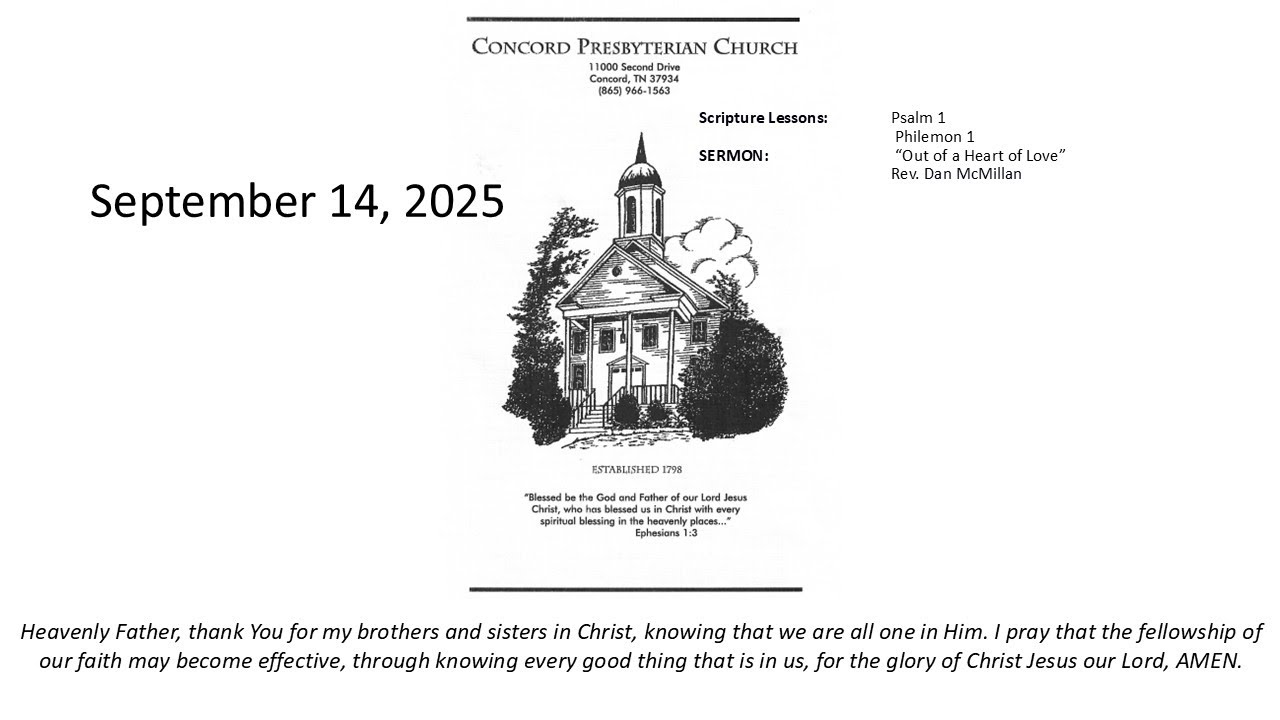 CPC Sermon September 14, 2025