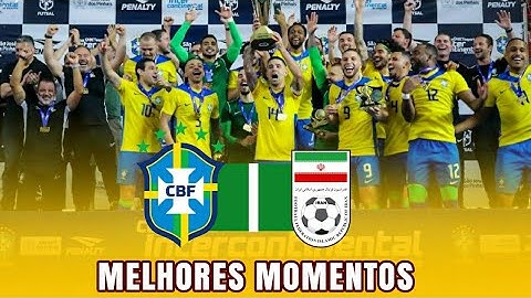 Brasil x Irã- Final Copa Intercontinental de Futsal - Melhores momentos