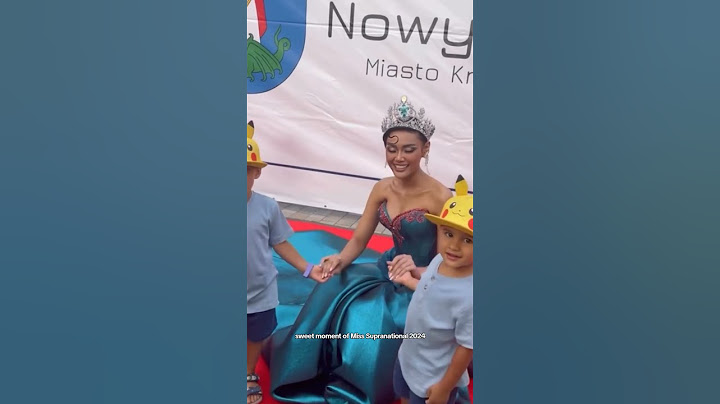 sweet moment of Miss Supranational 2024 at Final Night #misssupranational2025 #pageant